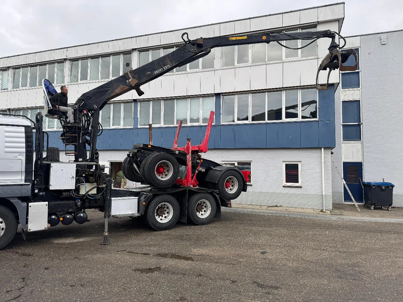 MAN TGS 33.480 6X4 + HIAB 251S.82 + TRAILER 2 AXLE KRAEMER - Camion forestier, Camion cu macara: Foto 5 MAN TGS 33.480 6X4 + HIAB 251S.82 + TRAILER 2 AXLE KRAEMER - Camion forestier, Camion cu macara: Foto 5