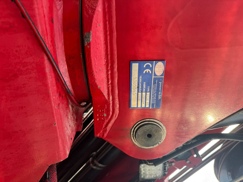 Camion cu sistem de cablu, Camion cu macara MAN TGS 35.480 8X4 HMF 2420 K5 + HMF ABLE + REMOTE CONTROL: Foto 20