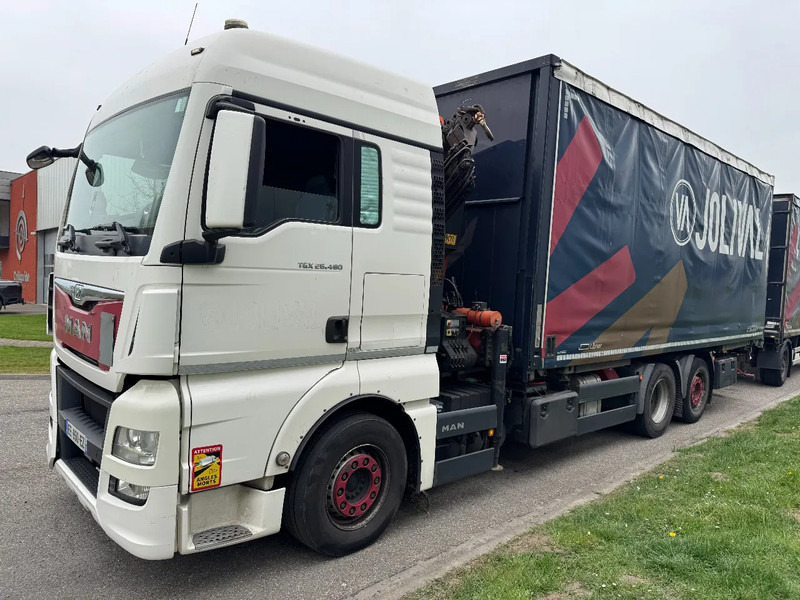 MAN TGX 26.480 6X2 - EURO 6 + PALFINGER PK20002 + REMOTE + LIFTING AXLE - Camion cu macara: Foto 4 MAN TGX 26.480 6X2 - EURO 6 + PALFINGER PK20002 + REMOTE + LIFTING AXLE - Camion cu macara: Foto 4