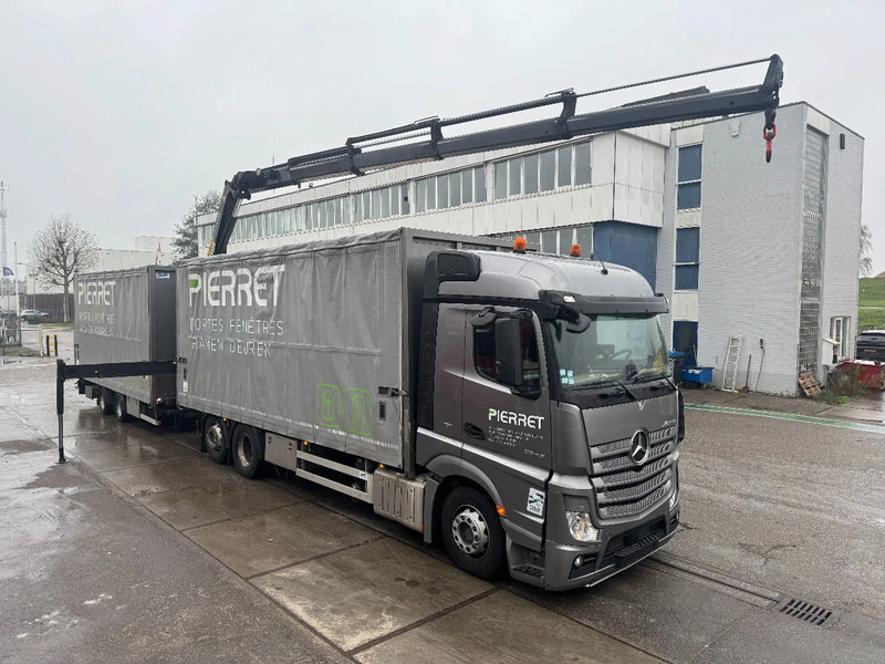 Mercedes-Benz Actros 2645 PALFINGER PK 19 + REMOTE CONTROL + ROYEN HANGER COMPLETE 2017! - Camion cu macara: Foto 4 Mercedes-Benz Actros 2645 PALFINGER PK 19 + REMOTE CONTROL + ROYEN HANGER COMPLETE 2017! - Camion cu macara: Foto 4