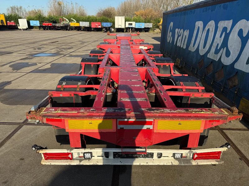 Nooteboom CT-53-04D + CT-26-01,COMBITRAILER 2x20-30-40-45ft HC, 3 X LIFT 2 X STUUR TUV TILL 08-03-2026 - Semiremorcă transport containere/ Swap body: Foto 3 Nooteboom CT-53-04D + CT-26-01,COMBITRAILER 2x20-30-40-45ft HC, 3 X LIFT 2 X STUUR TUV TILL 08-03-2026 - Semiremorcă transport containere/ Swap body: Foto 3