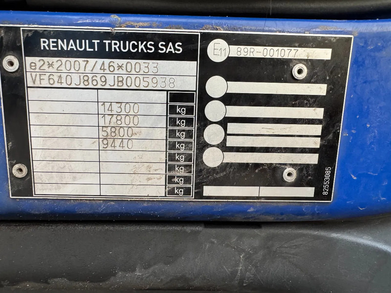 Camion furgon Renault D 14 4X2 EURO 6 3 SEATS TÜV TILL 10-2026: Foto 16