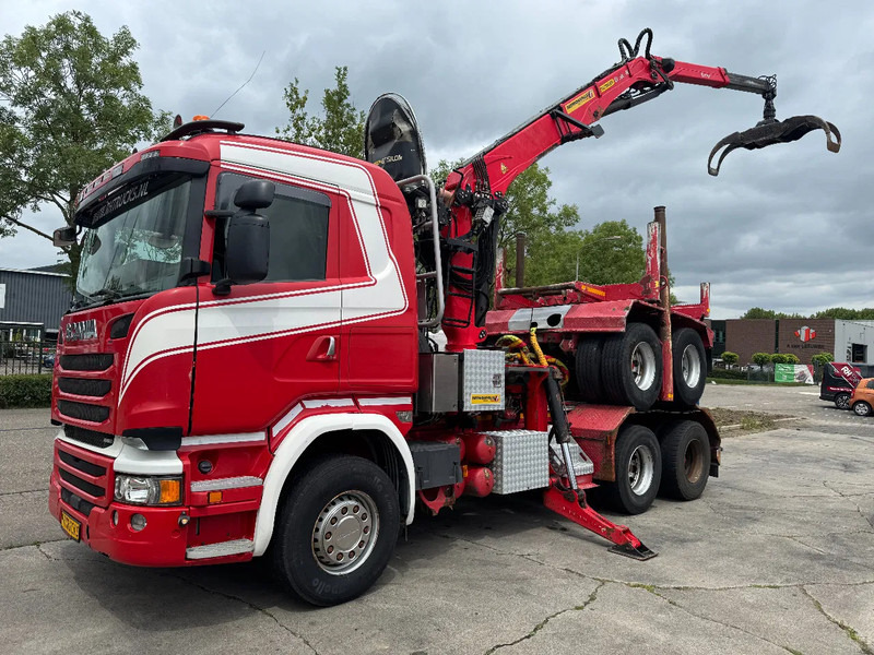 Scania R580 6X4 EPSILON S270L88 2 AXLE HANGER - Camion forestier: Foto 3 Scania R580 6X4 EPSILON S270L88 2 AXLE HANGER - Camion forestier: Foto 3