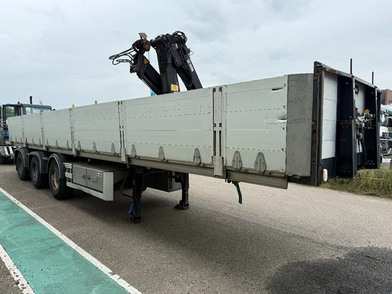 Van Hool VHLO-205 AN, HIAB 099E-1HIPRO REMOTE CONTROLE - Semiremorcă platformă: Foto 2 Van Hool VHLO-205 AN, HIAB 099E-1HIPRO REMOTE CONTROLE - Semiremorcă platformă: Foto 2