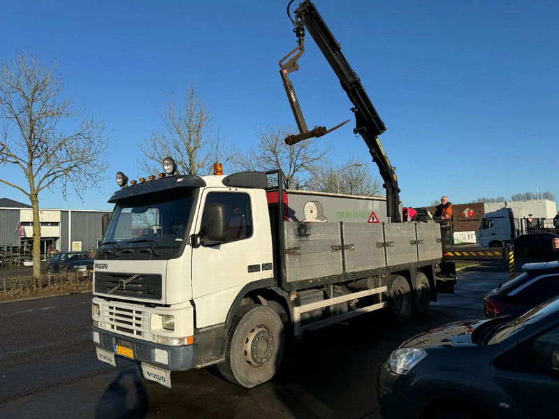 Volvo FM 12.340 6X2 - EURO 3 + PALFINGER PK15002 + LIFT/STEERING AXLE - Camion platformă, Camion cu macara: Foto 1 Volvo FM 12.340 6X2 - EURO 3 + PALFINGER PK15002 + LIFT/STEERING AXLE - Camion platformă, Camion cu macara: Foto 1