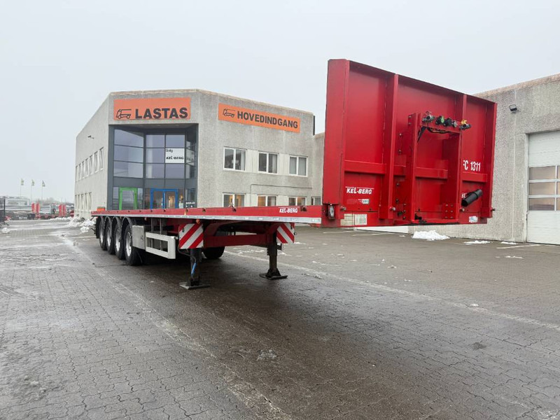 KEL-BERG Flatbed / Flachbettauflieger / Ladtrailer - Semiremorcă platformă: Foto 1 KEL-BERG Flatbed / Flachbettauflieger / Ladtrailer - Semiremorcă platformă: Foto 1