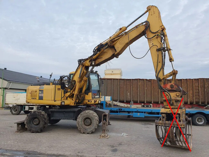 Komatsu PW180-7K - Excavator pe roţi: Foto 2 Komatsu PW180-7K - Excavator pe roţi: Foto 2