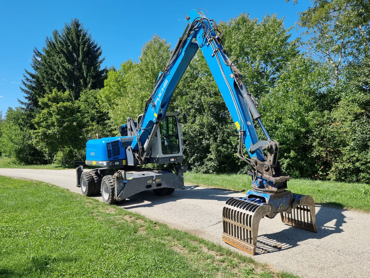 FUCHS MHL 250 - Excavator pe roţi: Foto 4 FUCHS MHL 250 - Excavator pe roţi: Foto 4