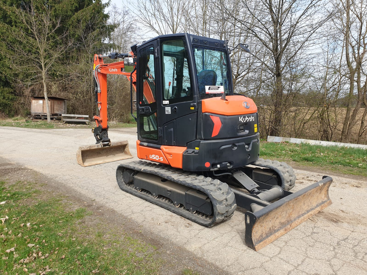 KUBOTA U 50-5 - Mini excavator: Foto 5 KUBOTA U 50-5 - Mini excavator: Foto 5