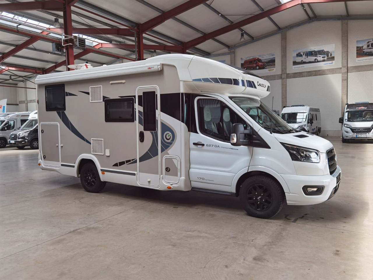 Autorulotă semi-integrată Chausson 627 GA TITANIUM -PREMIUM /EINZELBETTEN & HUBBETT: Foto 10