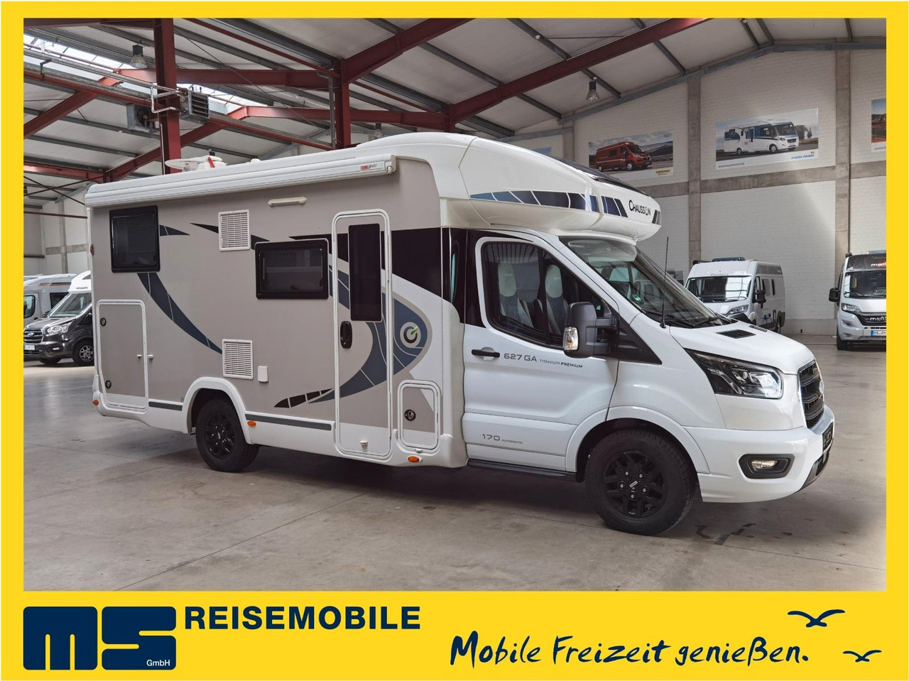 Chausson 627 GA TITANIUM -PREMIUM /EINZELBETTEN & HUBBETT - Autorulotă semi-integrată: Foto 1 Chausson 627 GA TITANIUM -PREMIUM /EINZELBETTEN & HUBBETT - Autorulotă semi-integrată: Foto 1