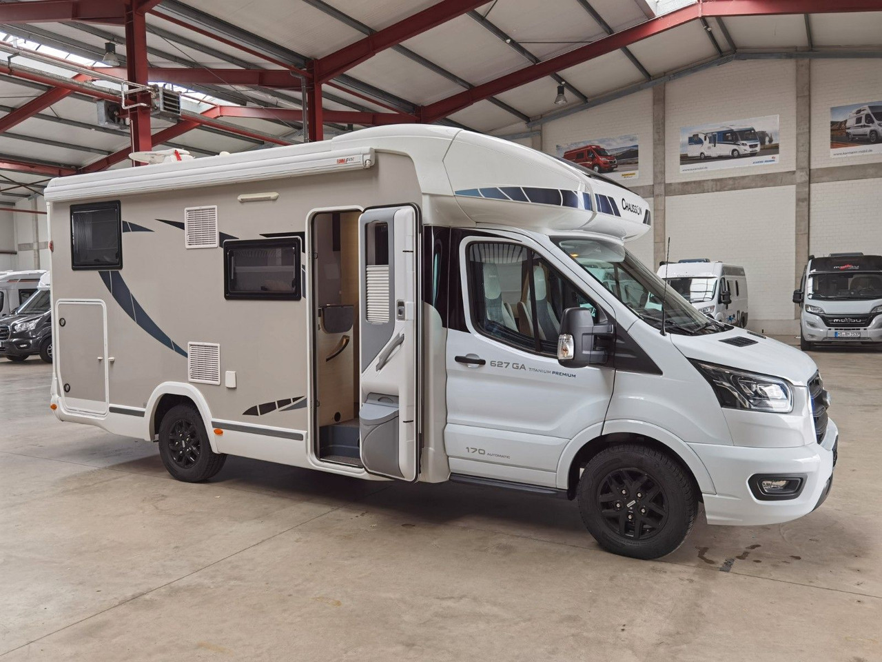 Autorulotă semi-integrată Chausson 627 GA TITANIUM -PREMIUM /EINZELBETTEN & HUBBETT: Foto 7