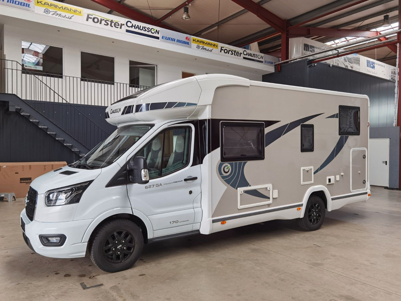 Autorulotă semi-integrată Chausson 627 GA TITANIUM -PREMIUM /EINZELBETTEN & HUBBETT: Foto 6