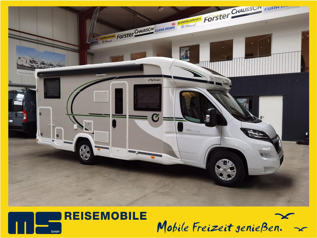 Chausson 724 ETAPE - LINE /140PS /ZUBEHÖR & CONNECT PAKET - Autorulotă semi-integrată: Foto 1 Chausson 724 ETAPE - LINE /140PS /ZUBEHÖR & CONNECT PAKET - Autorulotă semi-integrată: Foto 1