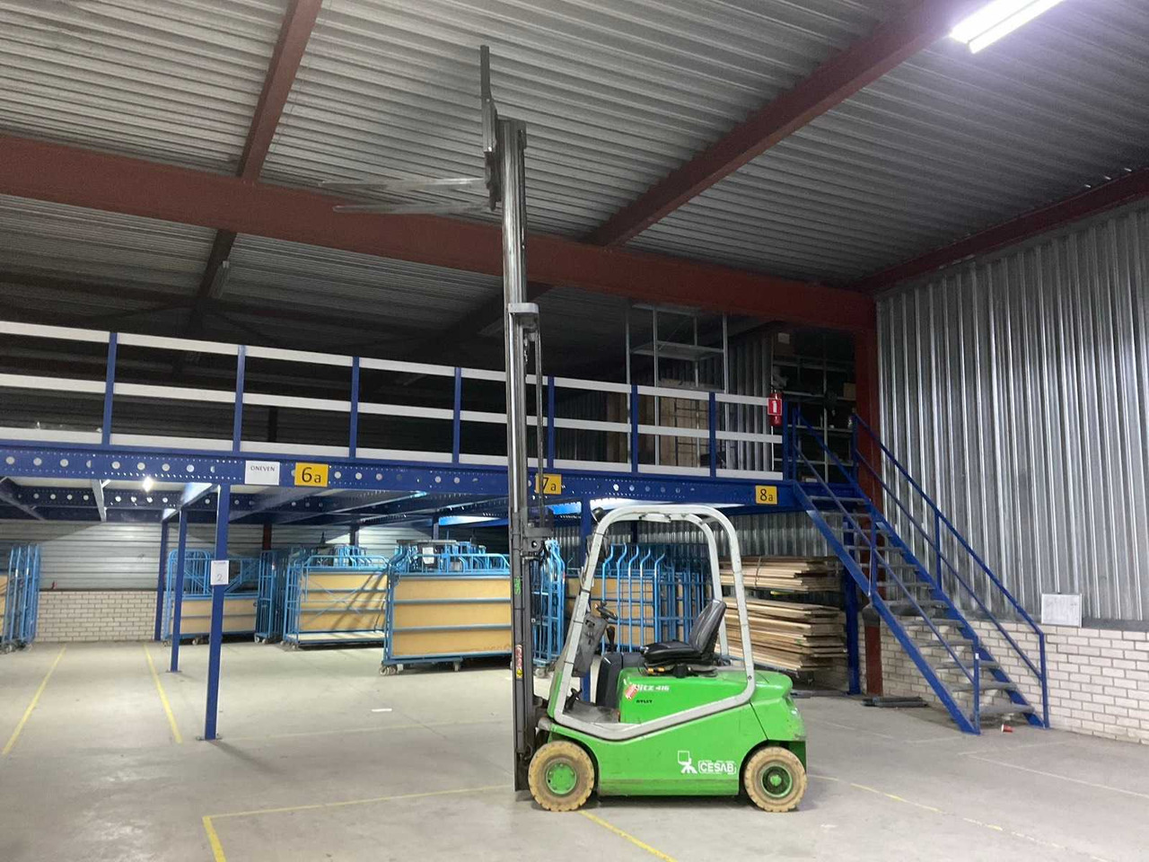 1997 CESAB BLITZ 416 FORKLIFT - Motostivuitor: Foto 3 1997 CESAB BLITZ 416 FORKLIFT - Motostivuitor: Foto 3