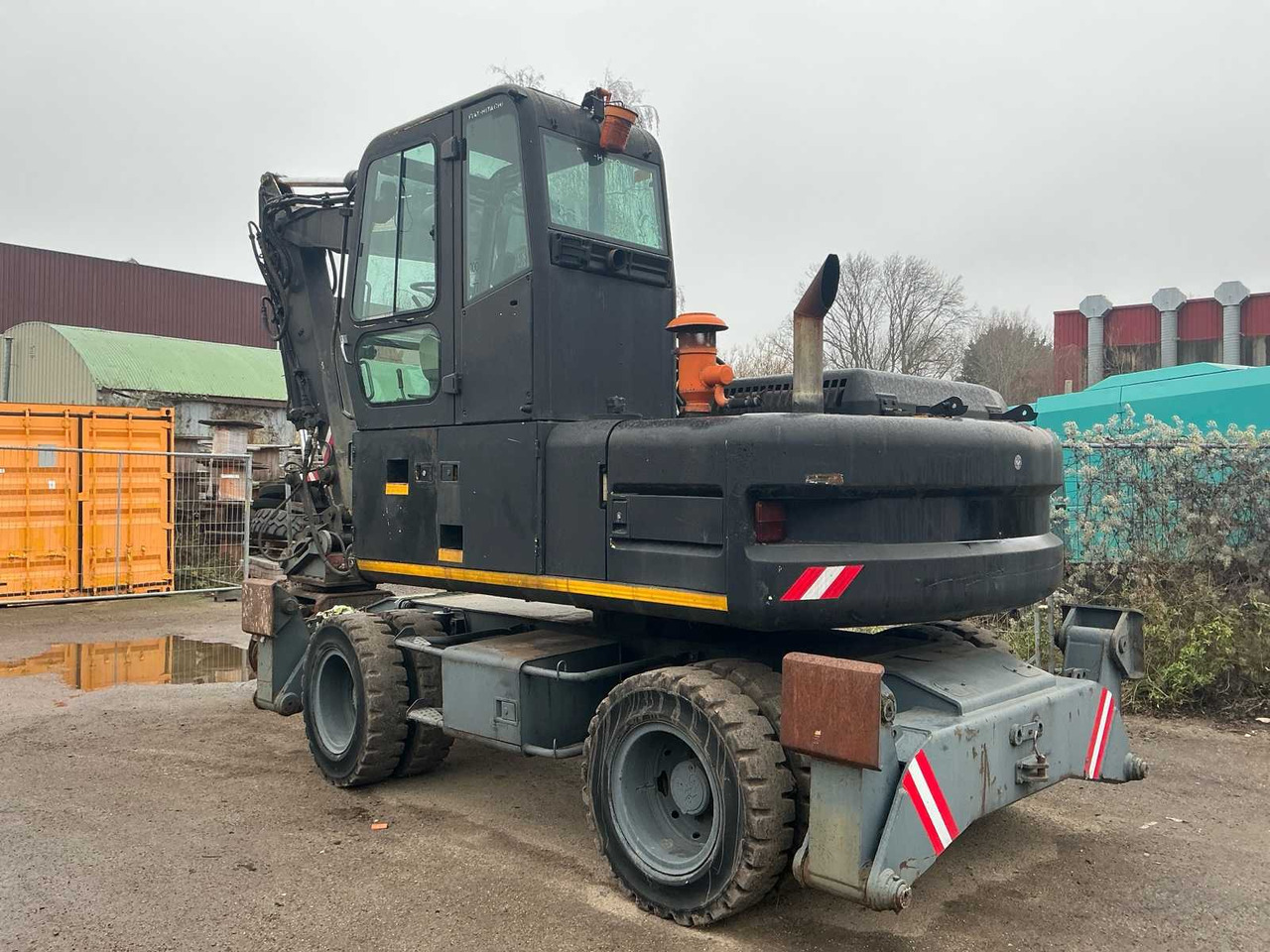 1998 FIAT-HITACHI FH 130W.3 WHEELED EXCAVATOR - Excavator pe roţi: Foto 4 1998 FIAT-HITACHI FH 130W.3 WHEELED EXCAVATOR - Excavator pe roţi: Foto 4