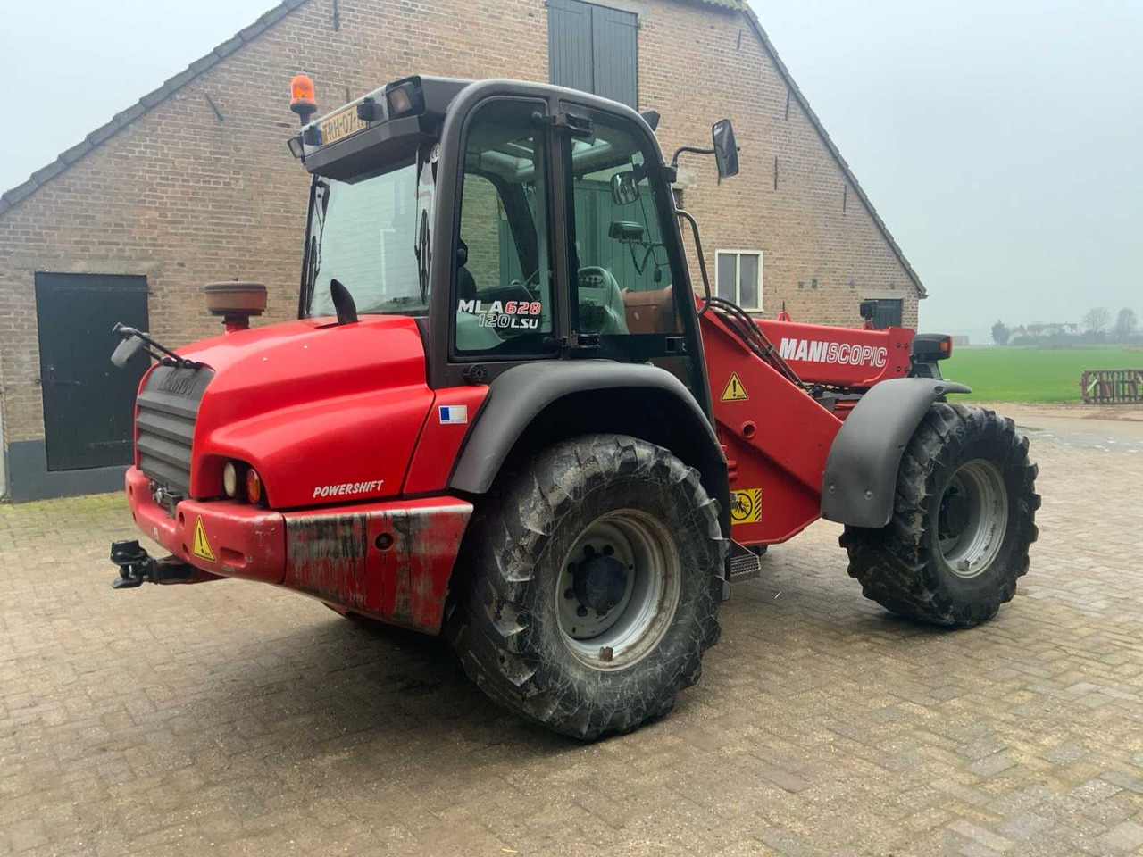 2007 MANITOU MLA628 120LSU SHOVEL - Încărcător frontal pe pneuri: Foto 4 2007 MANITOU MLA628 120LSU SHOVEL - Încărcător frontal pe pneuri: Foto 4