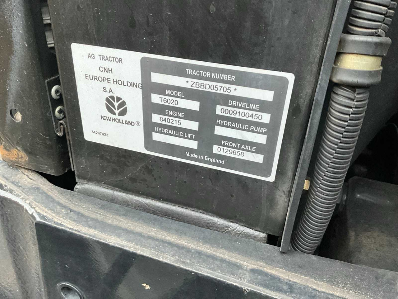 Tractor agricol 2011 NEW HOLLAND T6020 ELITE FOUR WHEEL DRIVE FARM TRACTOR: Foto 32