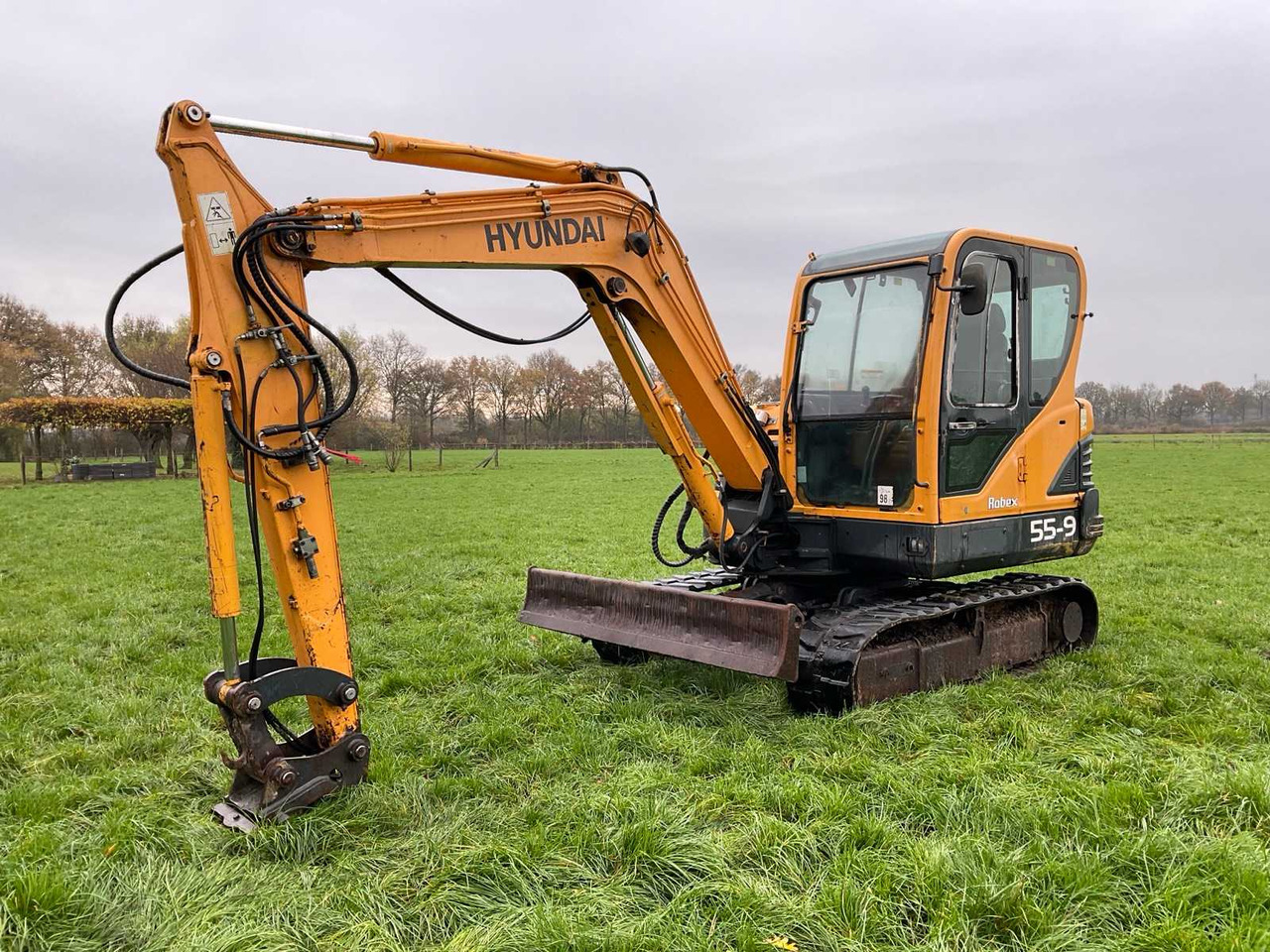 2012 HYUNDAI ROBEX 55-9 MIDI EXCAVATOR - Excavator: Foto 1 2012 HYUNDAI ROBEX 55-9 MIDI EXCAVATOR - Excavator: Foto 1