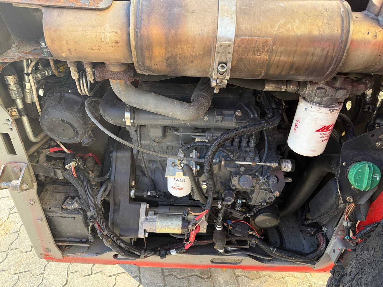 Mini încărcător pe şenile BOBCAT - T110 - 2017 - SKID STEER LOADER: Foto 12