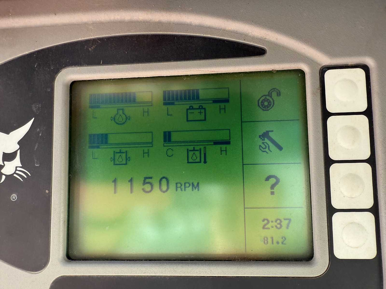 Mini încărcător pe şenile BOBCAT - T110 - 2017 - SKID STEER LOADER: Foto 27