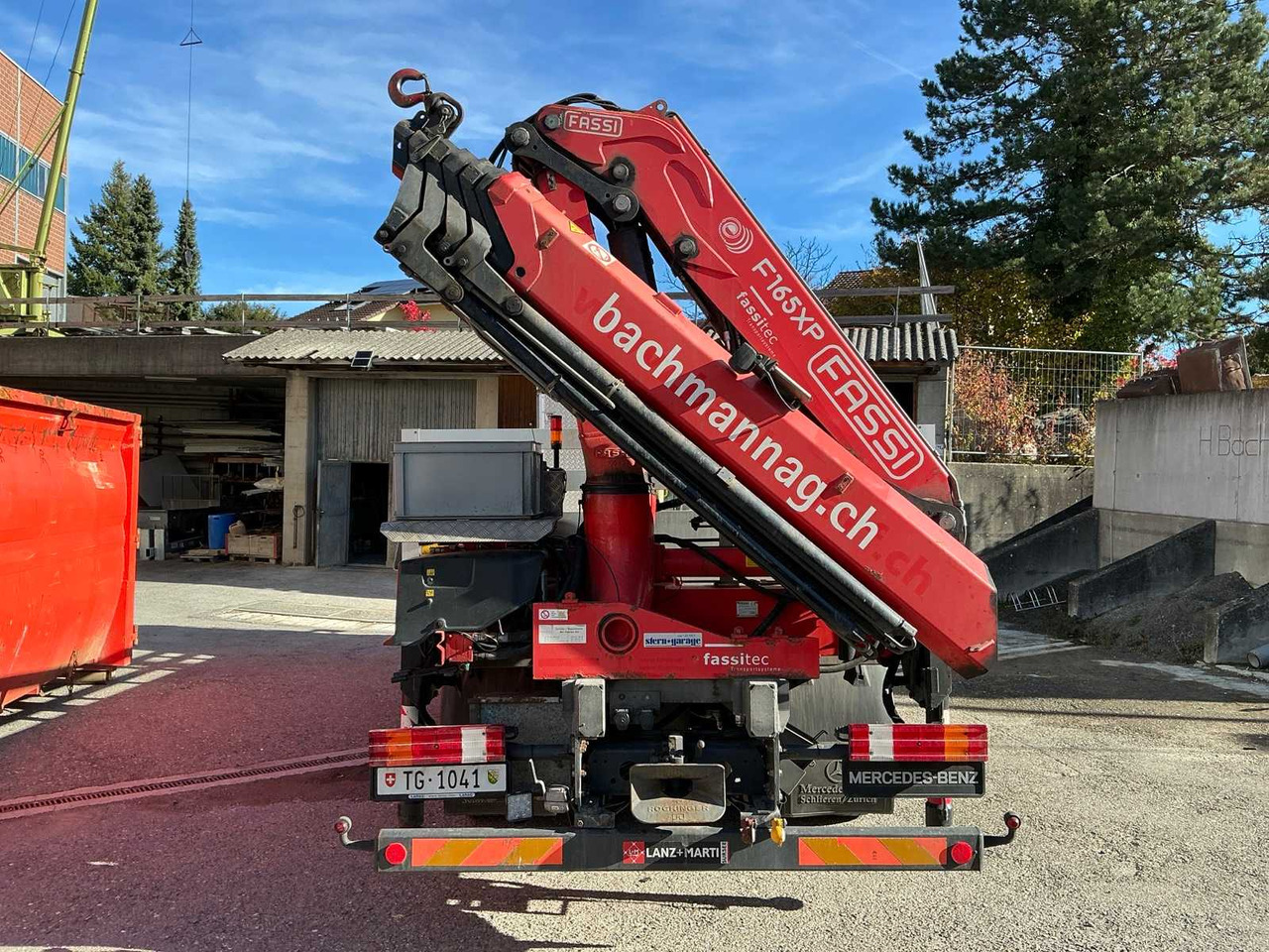 2008 MERCEDES-BENZ ACTROS 2541 TRUCK WITH REAR CRANE - Camion: Foto 5 2008 MERCEDES-BENZ ACTROS 2541 TRUCK WITH REAR CRANE - Camion: Foto 5