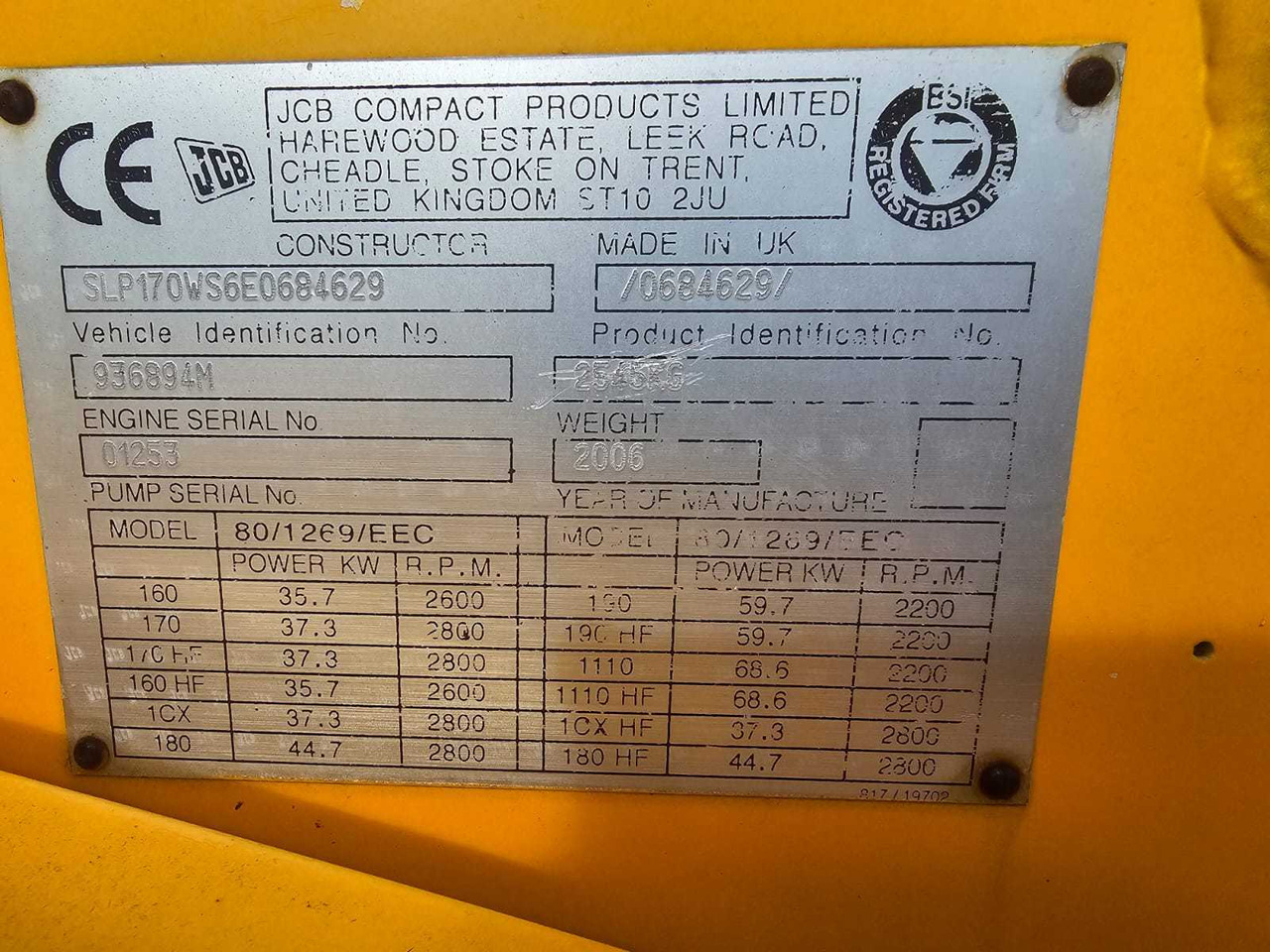 JCB - ROBOT 170 - LOADER - 2005 - Încărcător frontal pe pneuri: Foto 5 JCB - ROBOT 170 - LOADER - 2005 - Încărcător frontal pe pneuri: Foto 5