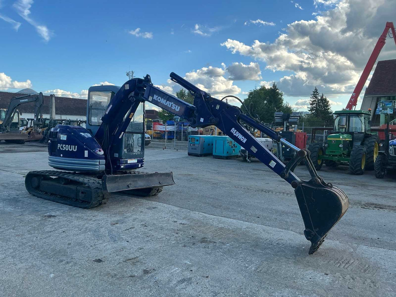 KOMATSU - PC50 UU-2 - MINI-EXCAVATOR - 2005 - Mini excavator: Foto 4 KOMATSU - PC50 UU-2 - MINI-EXCAVATOR - 2005 - Mini excavator: Foto 4