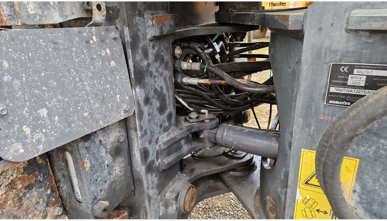 Încărcător frontal pe pneuri KOMATSU - WA270-7 - SHOVEL - 2017: Foto 40