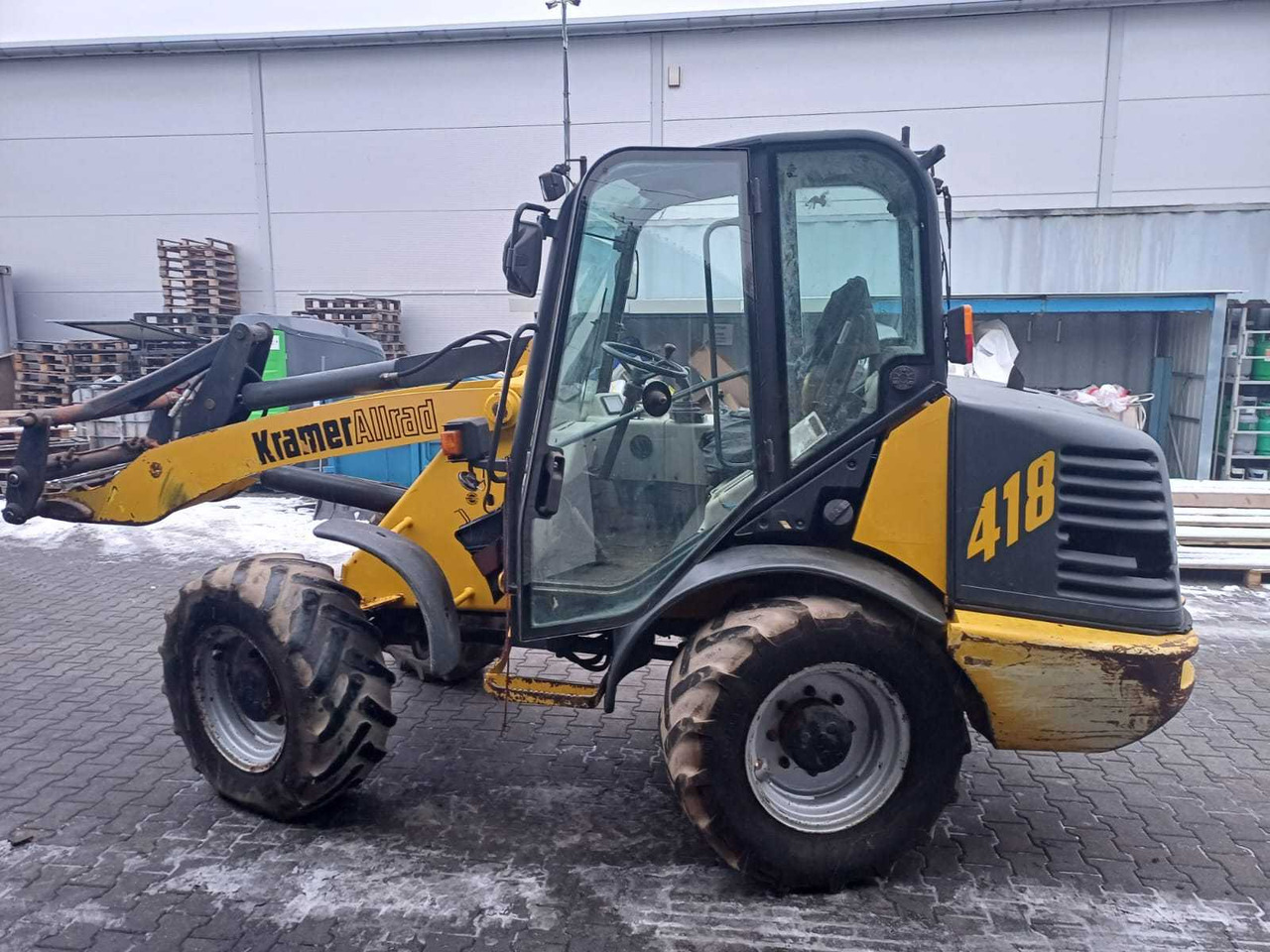 KRAMER 418 4WD WHEEL LOADER - Încărcător frontal pe pneuri: Foto 4 KRAMER 418 4WD WHEEL LOADER - Încărcător frontal pe pneuri: Foto 4