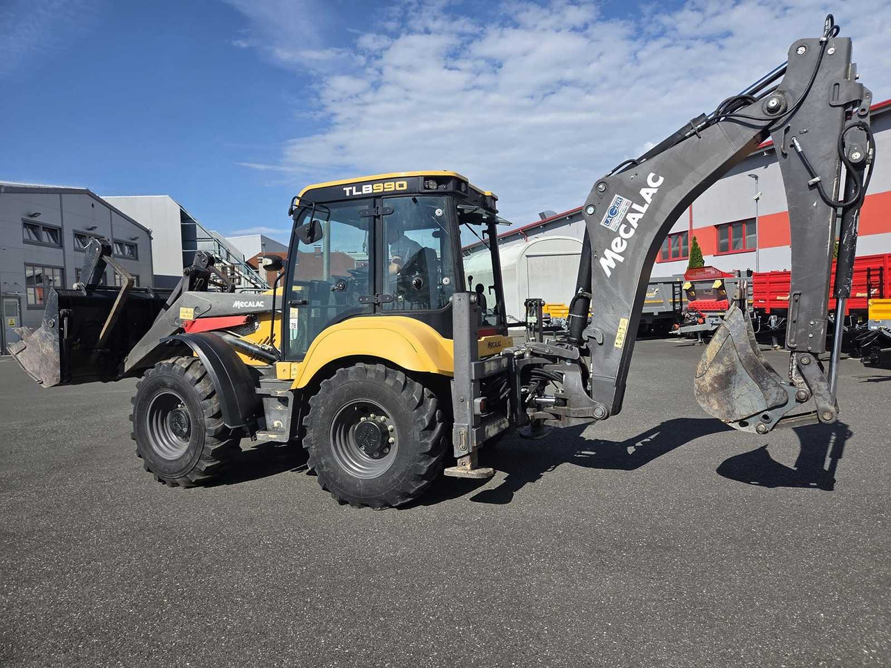 MECALAC - TLB 990 - BACKHOE LOADER - 2018 - Buldoexcavator: Foto 3 MECALAC - TLB 990 - BACKHOE LOADER - 2018 - Buldoexcavator: Foto 3