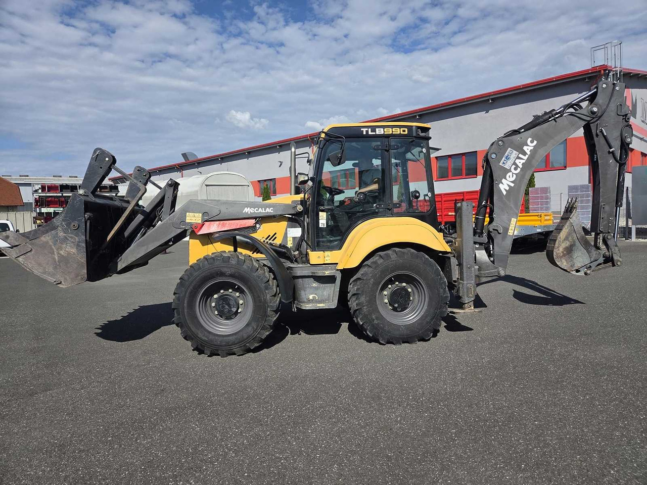 MECALAC - TLB 990 - BACKHOE LOADER - 2018 - Buldoexcavator: Foto 2 MECALAC - TLB 990 - BACKHOE LOADER - 2018 - Buldoexcavator: Foto 2