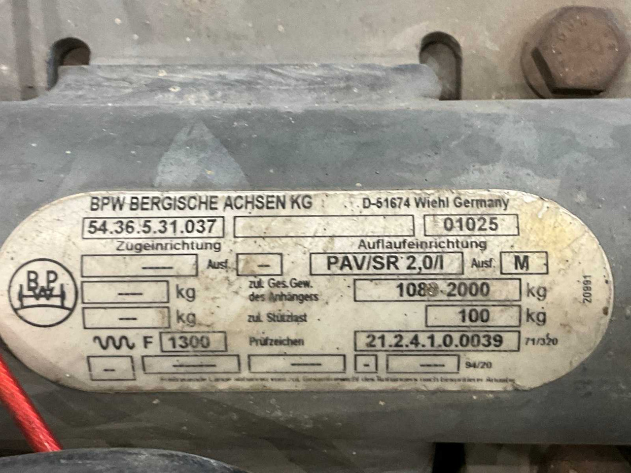 Remorcă 1985 ANSSEMS A-S2000 TRAILER: Foto 11 Remorcă 1985 ANSSEMS A-S2000 TRAILER: Foto 11