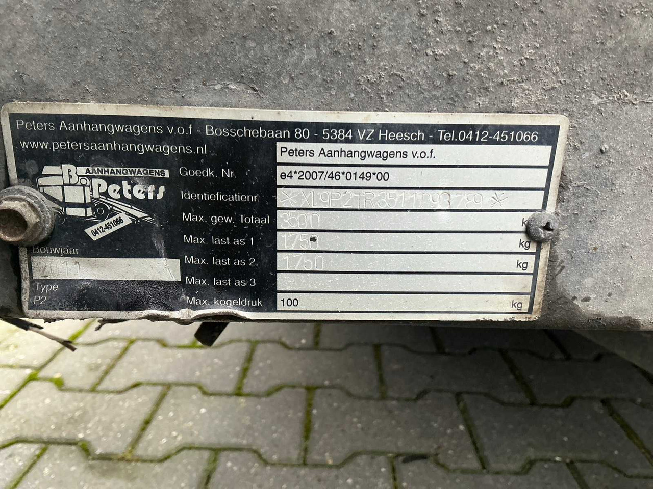 2011 PETERS P2 TRAILER MACHINE TRANSPORTER - Remorcă: Foto 4 2011 PETERS P2 TRAILER MACHINE TRANSPORTER - Remorcă: Foto 4