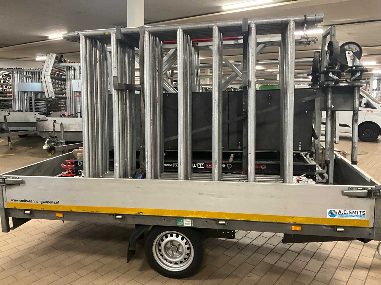 2020 EDUARD P3 SCAFFOLDING TRAILER, 96-WX-TF - Remorcă: Foto 4 2020 EDUARD P3 SCAFFOLDING TRAILER, 96-WX-TF - Remorcă: Foto 4