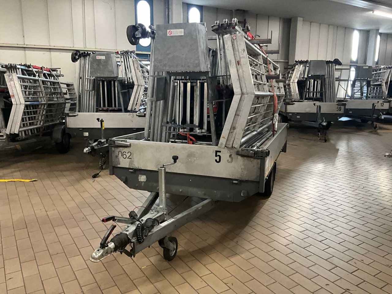 2021 EDUARD P3 SCAFFOLDING TRAILER, 88-WZ-GL - Remorcă: Foto 2 2021 EDUARD P3 SCAFFOLDING TRAILER, 88-WZ-GL - Remorcă: Foto 2