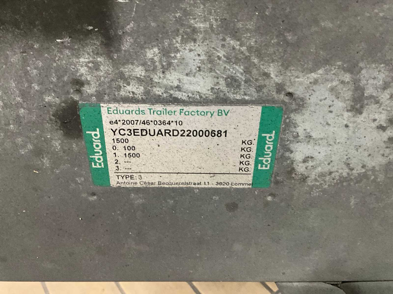 Remorcă 2022 EDUARD P3 SCAFFOLDING TRAILER, 09-WDS-7: Foto 13 Remorcă 2022 EDUARD P3 SCAFFOLDING TRAILER, 09-WDS-7: Foto 13