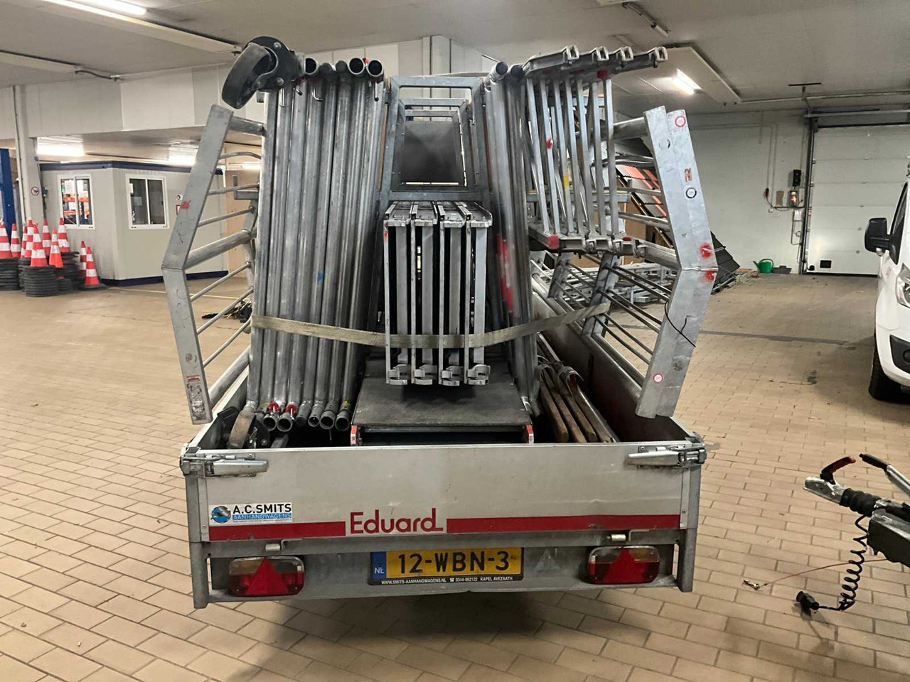 2022 EDUARD P3 SCAFFOLDING TRAILER, 12-WBN-3 - Remorcă: Foto 5 2022 EDUARD P3 SCAFFOLDING TRAILER, 12-WBN-3 - Remorcă: Foto 5