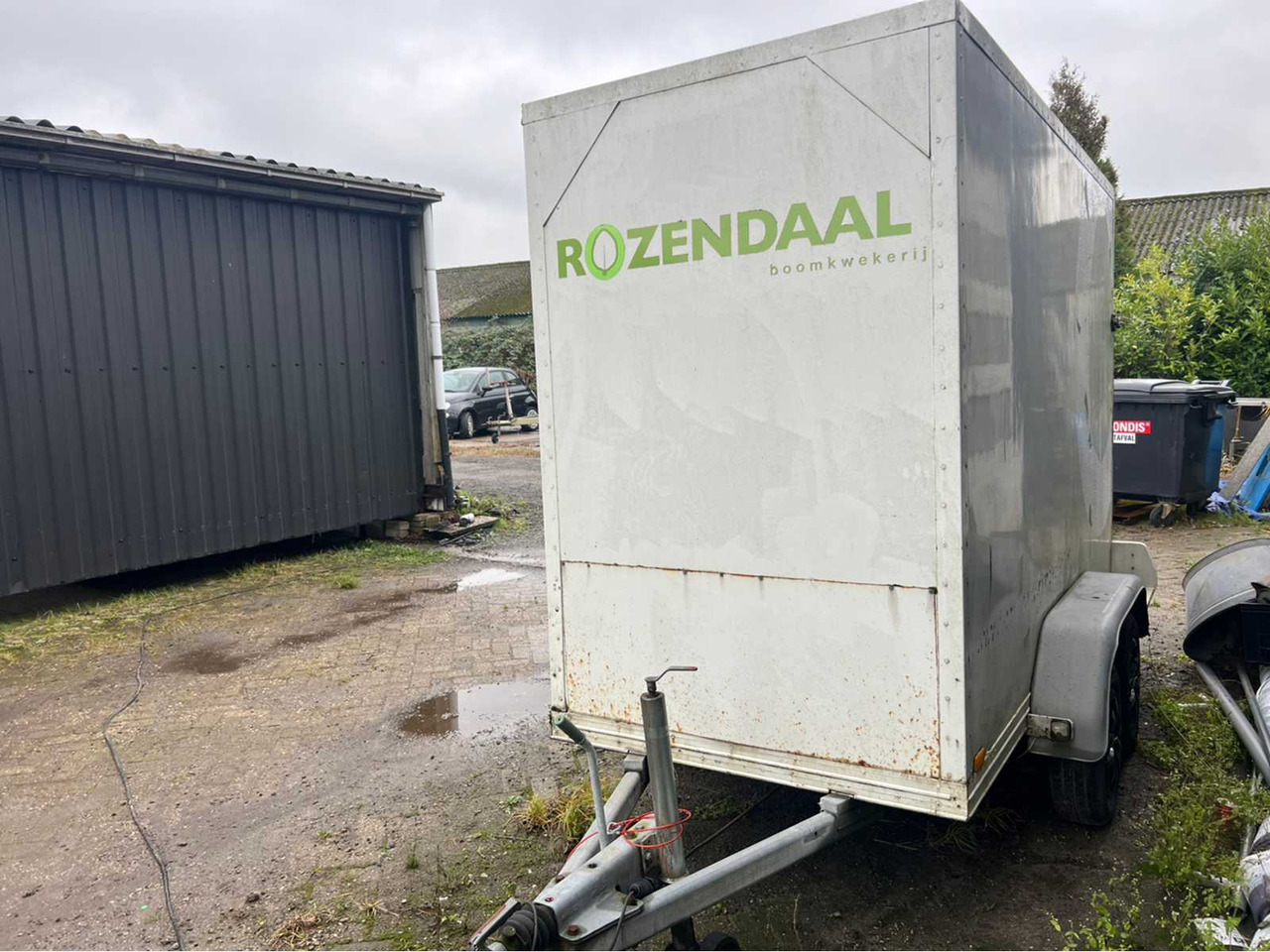 DOORNWAARD - CLOSED TRAILER - 1990 - Remorcă: Foto 4 DOORNWAARD - CLOSED TRAILER - 1990 - Remorcă: Foto 4