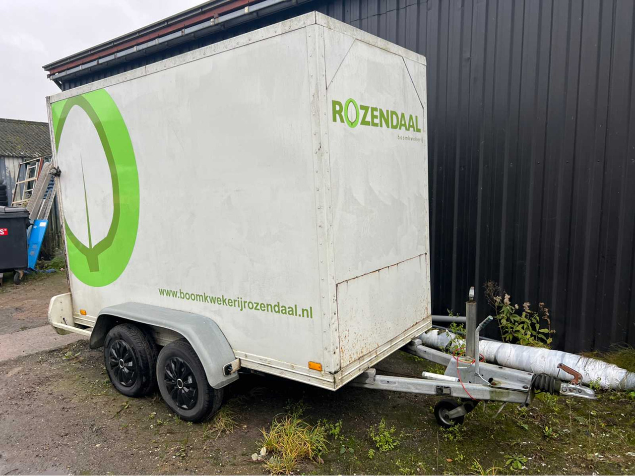 DOORNWAARD - CLOSED TRAILER - 1990 - Remorcă: Foto 1 DOORNWAARD - CLOSED TRAILER - 1990 - Remorcă: Foto 1