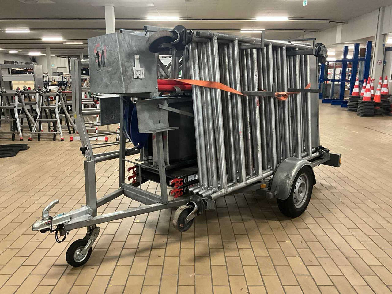 SCAFFOLDING TRAILER - Remorcă: Foto 1 SCAFFOLDING TRAILER - Remorcă: Foto 1