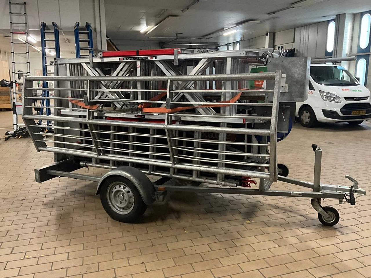 SCAFFOLDING TRAILER - Remorcă: Foto 3 SCAFFOLDING TRAILER - Remorcă: Foto 3