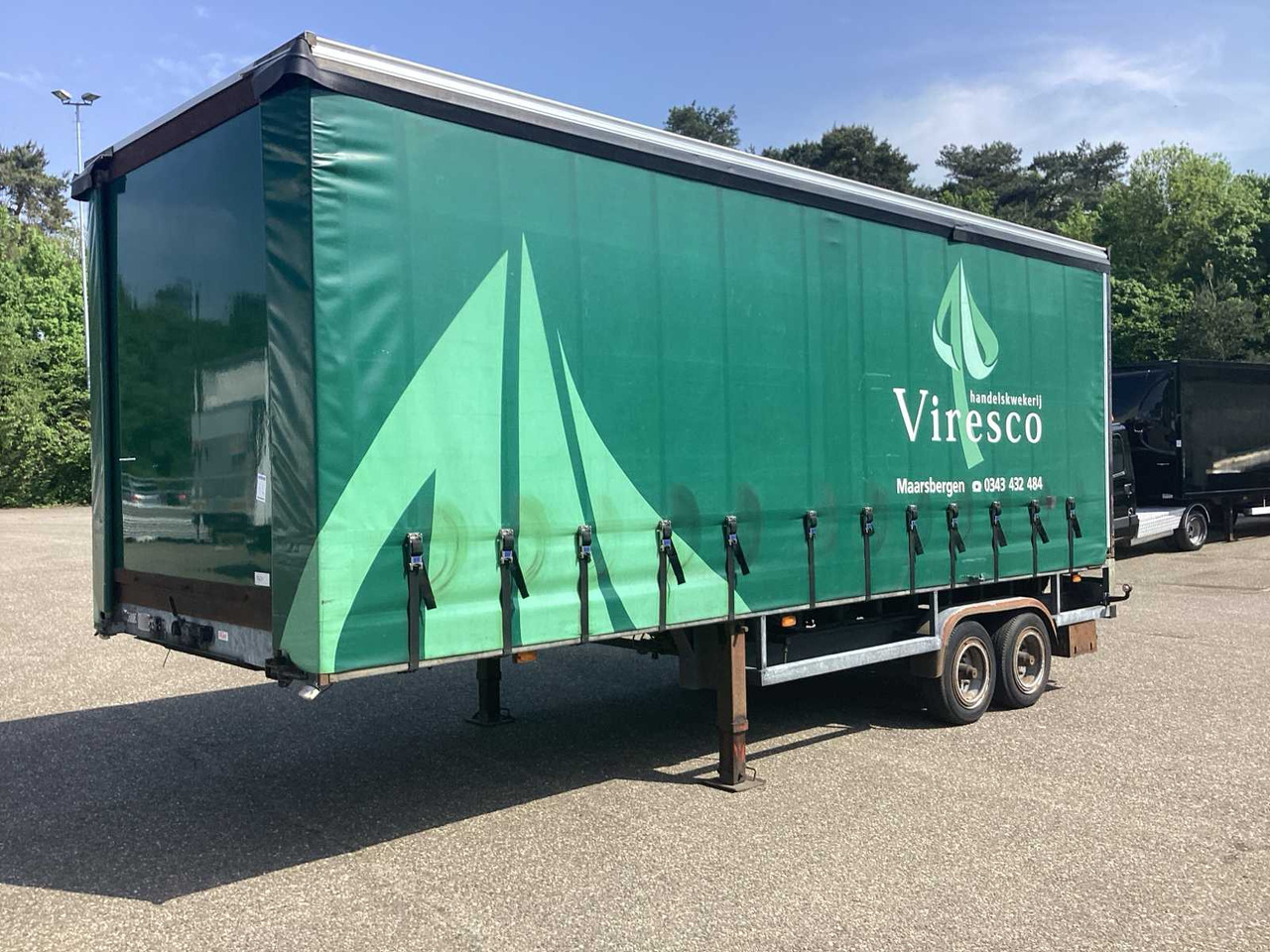 2000 KUIPHUIS SLIDING TARPAULIN TRAILER - Semiremorcă: Foto 1 2000 KUIPHUIS SLIDING TARPAULIN TRAILER - Semiremorcă: Foto 1