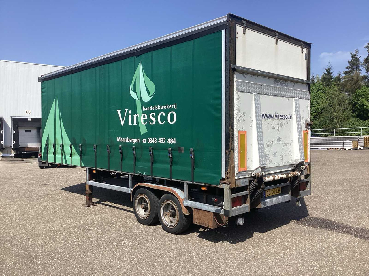 2000 KUIPHUIS SLIDING TARPAULIN TRAILER - Semiremorcă: Foto 3 2000 KUIPHUIS SLIDING TARPAULIN TRAILER - Semiremorcă: Foto 3