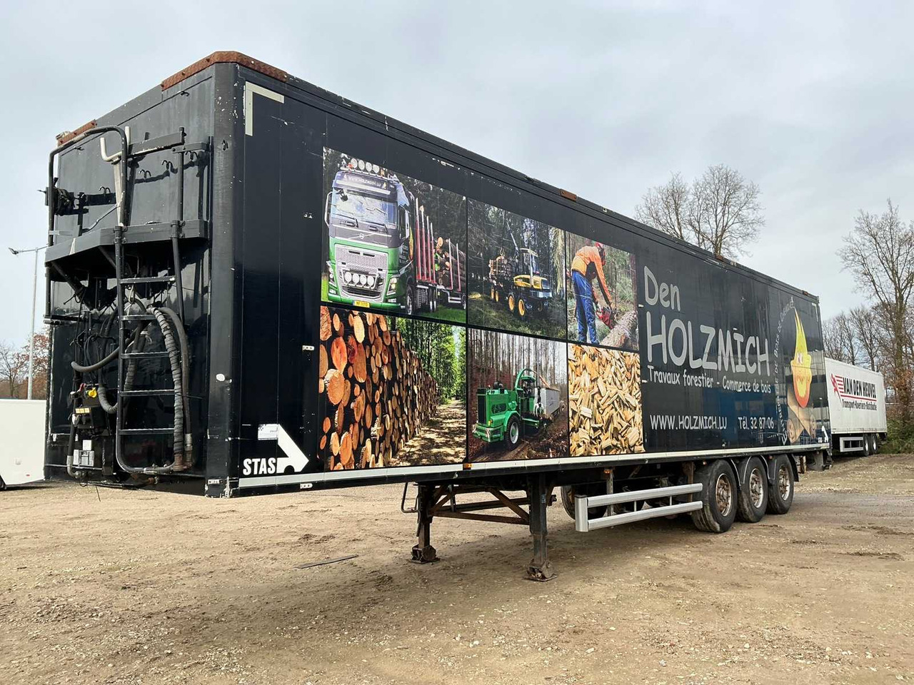 STAS MF1194 WALKING FLOOR SEMI-TRAILER - Semiremorcă: Foto 1 STAS MF1194 WALKING FLOOR SEMI-TRAILER - Semiremorcă: Foto 1