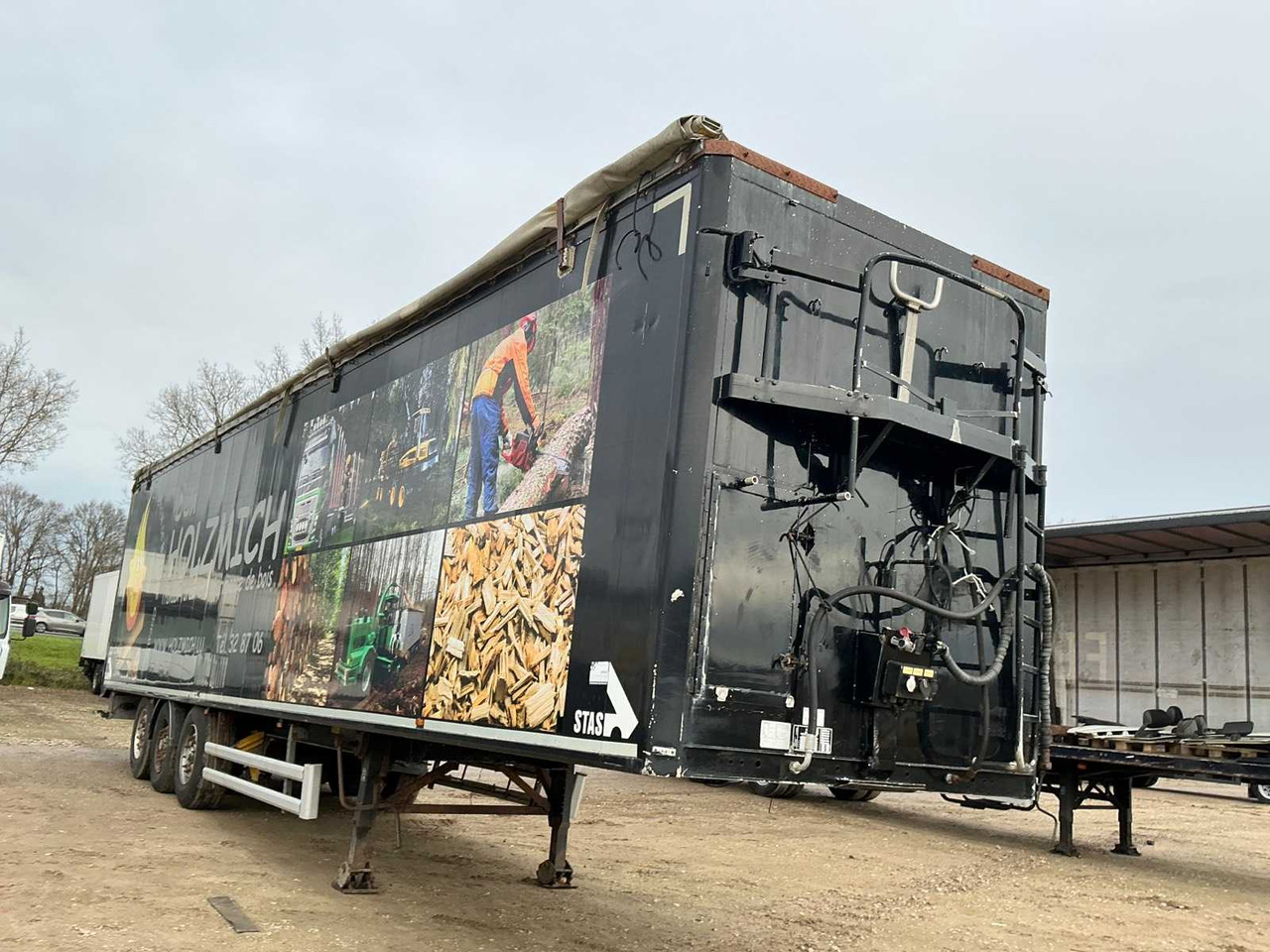 STAS MF1194 WALKING FLOOR SEMI-TRAILER - Semiremorcă: Foto 3 STAS MF1194 WALKING FLOOR SEMI-TRAILER - Semiremorcă: Foto 3