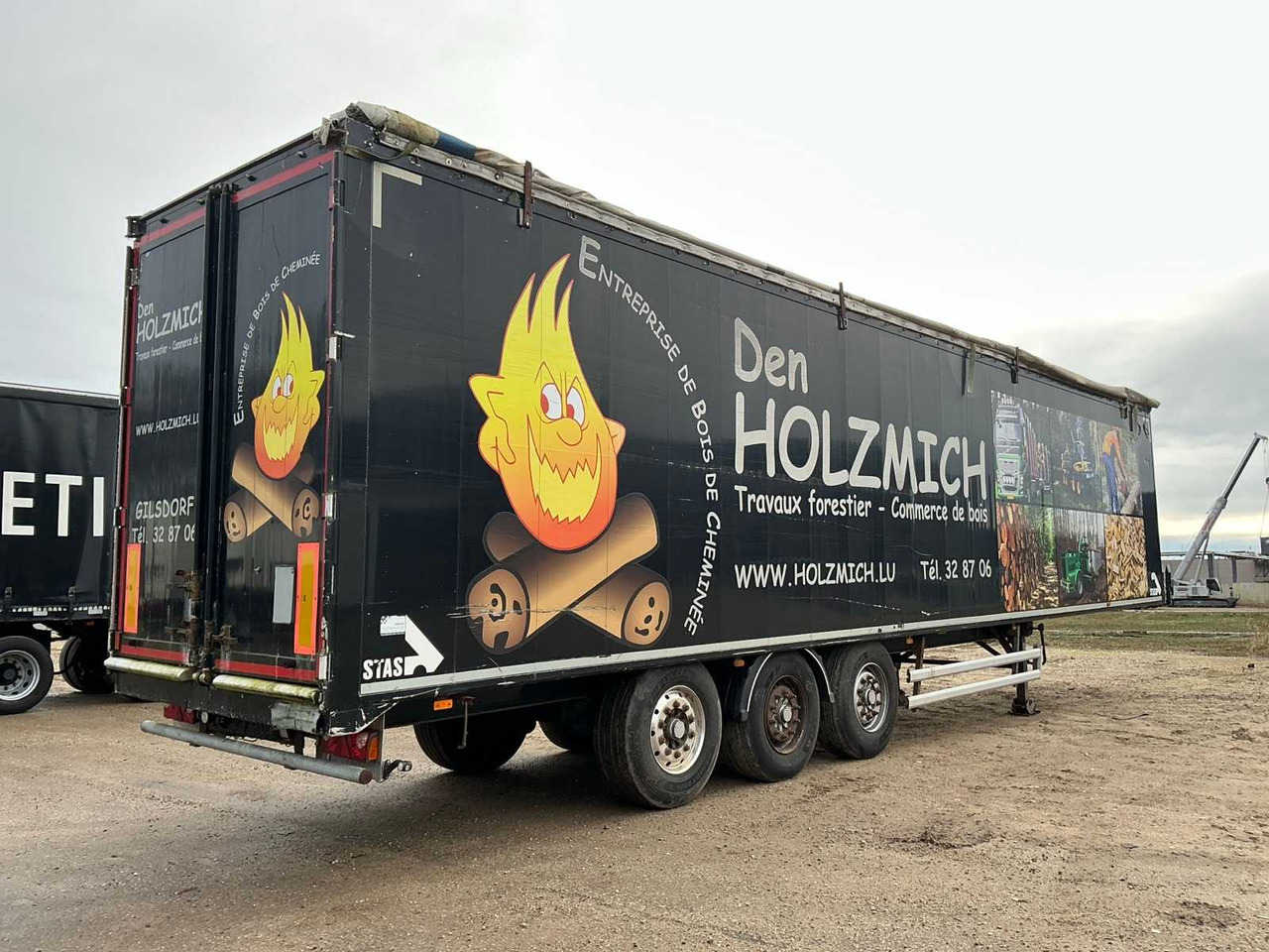 STAS MF1194 WALKING FLOOR SEMI-TRAILER - Semiremorcă: Foto 5 STAS MF1194 WALKING FLOOR SEMI-TRAILER - Semiremorcă: Foto 5