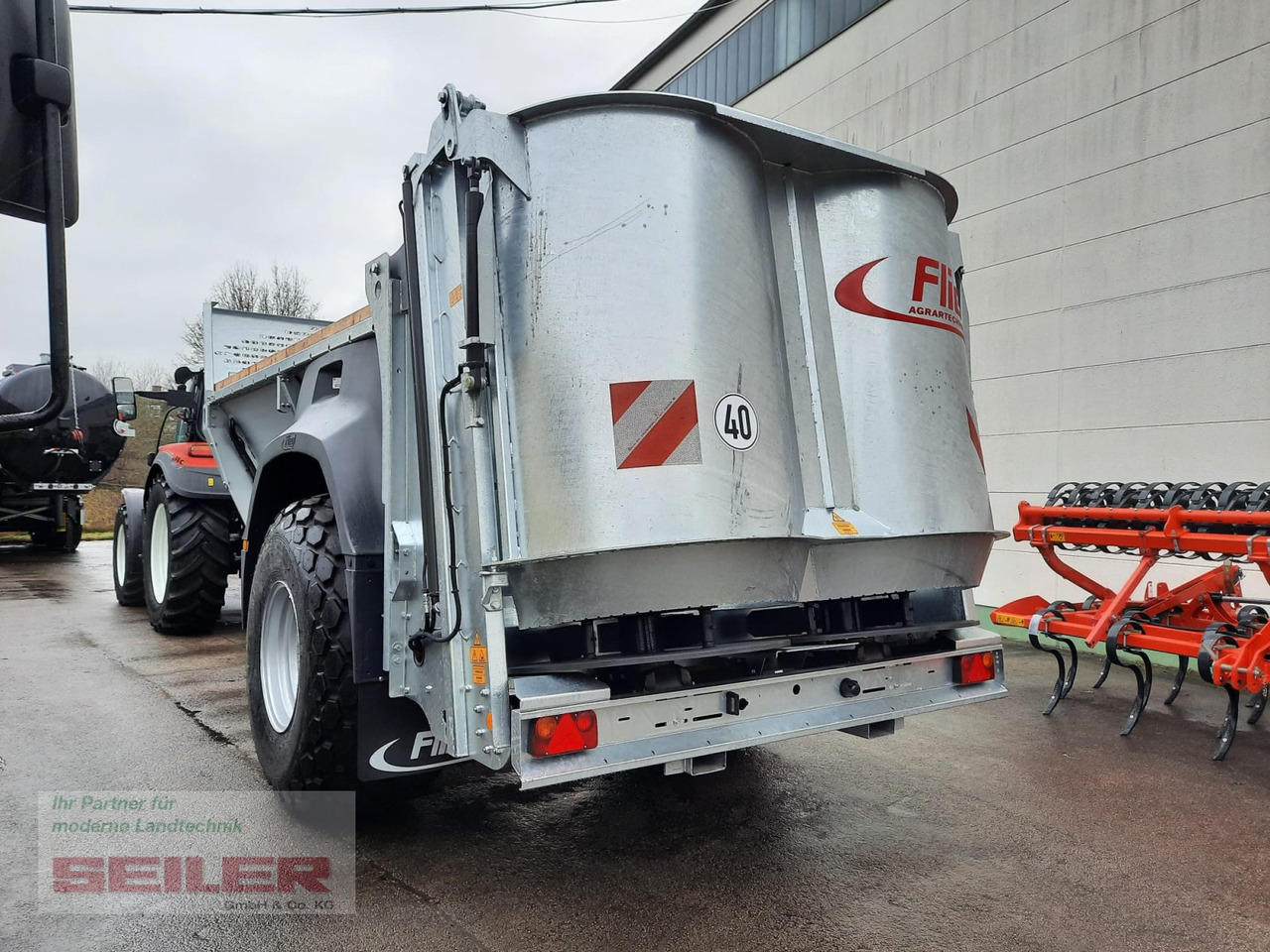 Fliegl ADS 100 Einachs 9m³ - Maşină de împrăştiat gunoi de grajd: Foto 5 Fliegl ADS 100 Einachs 9m³ - Maşină de împrăştiat gunoi de grajd: Foto 5