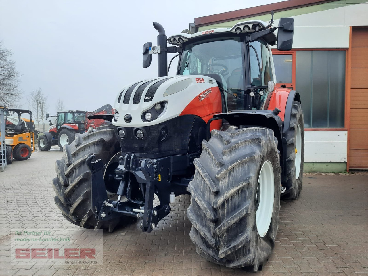 Steyr Absolut 6280 CVT S-Connect - Tractor agricol: Foto 1 Steyr Absolut 6280 CVT S-Connect - Tractor agricol: Foto 1