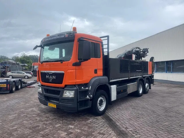 MAN TGS 26.320 6x2 Euro 5 met verrijdbare 14.000 R2 Kennis kraan '2008' met stempels - Camion cu macara: Foto 3 MAN TGS 26.320 6x2 Euro 5 met verrijdbare 14.000 R2 Kennis kraan '2008' met stempels - Camion cu macara: Foto 3